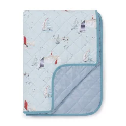 Coastal Boats Picnic Blanket