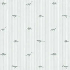 Dinosaurs Sage Made to Measure Roman Blind