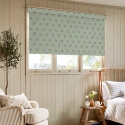Elephant Sage Green Made to Measure Roller Blind