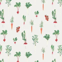 Garden Vegetables Cream Made to Measure Roller Blind