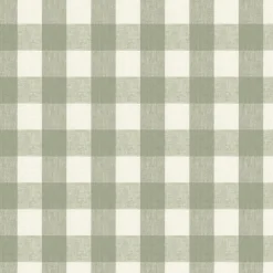 Gingham Sage Made to Measure Curtains