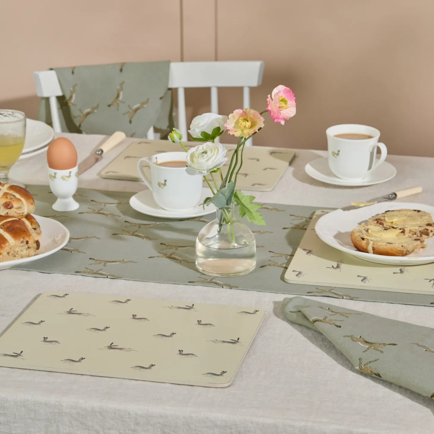 Hare Placemats (Set of 4)