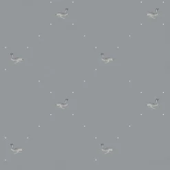Hare Teal Blue Made to Measure Roman Blind