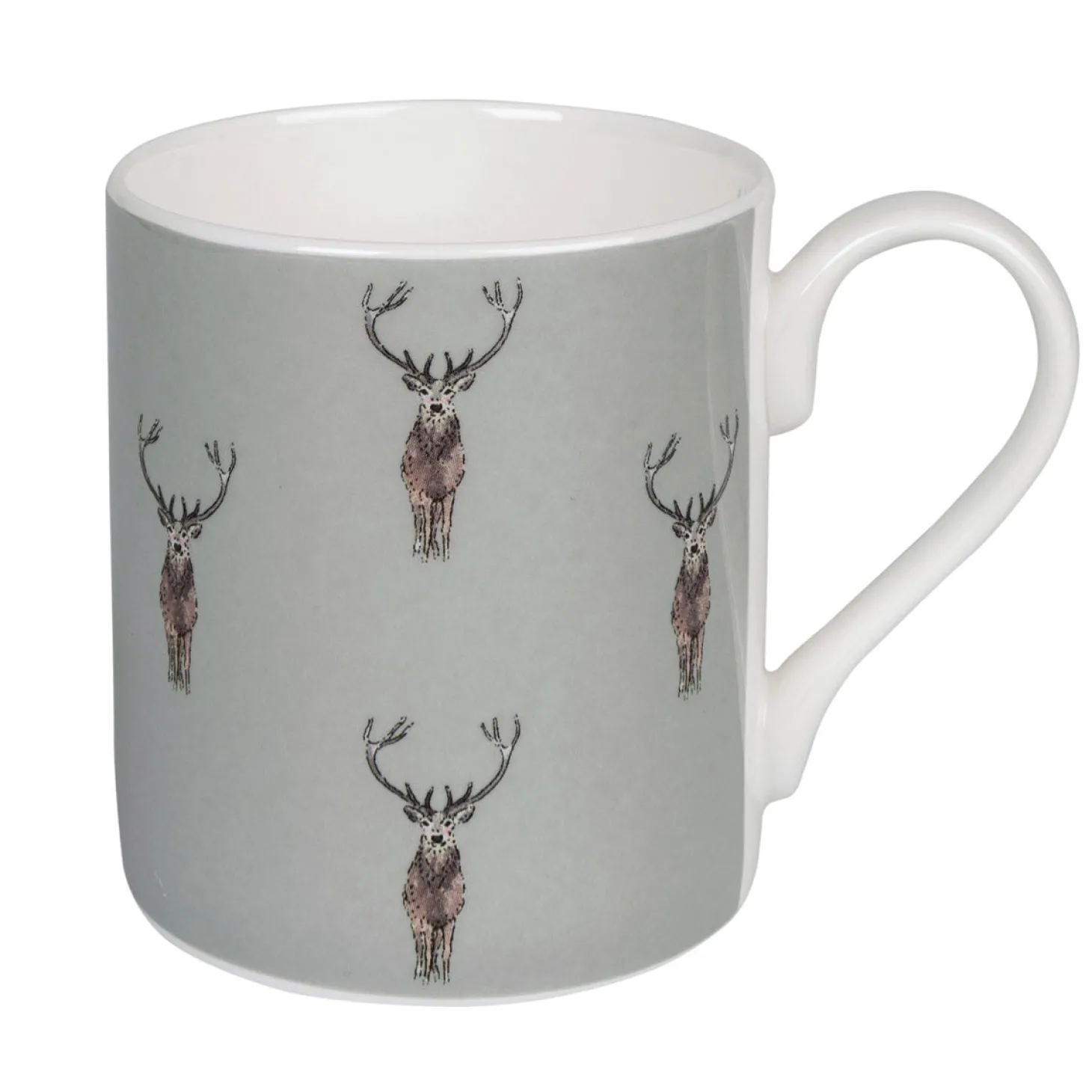 Highland Stag Coloured Mug