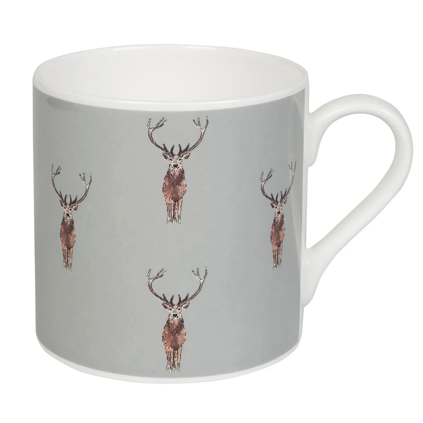 Highland Stag Coloured Mug