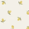 Lemons Off White Made to Measure Roller Blind