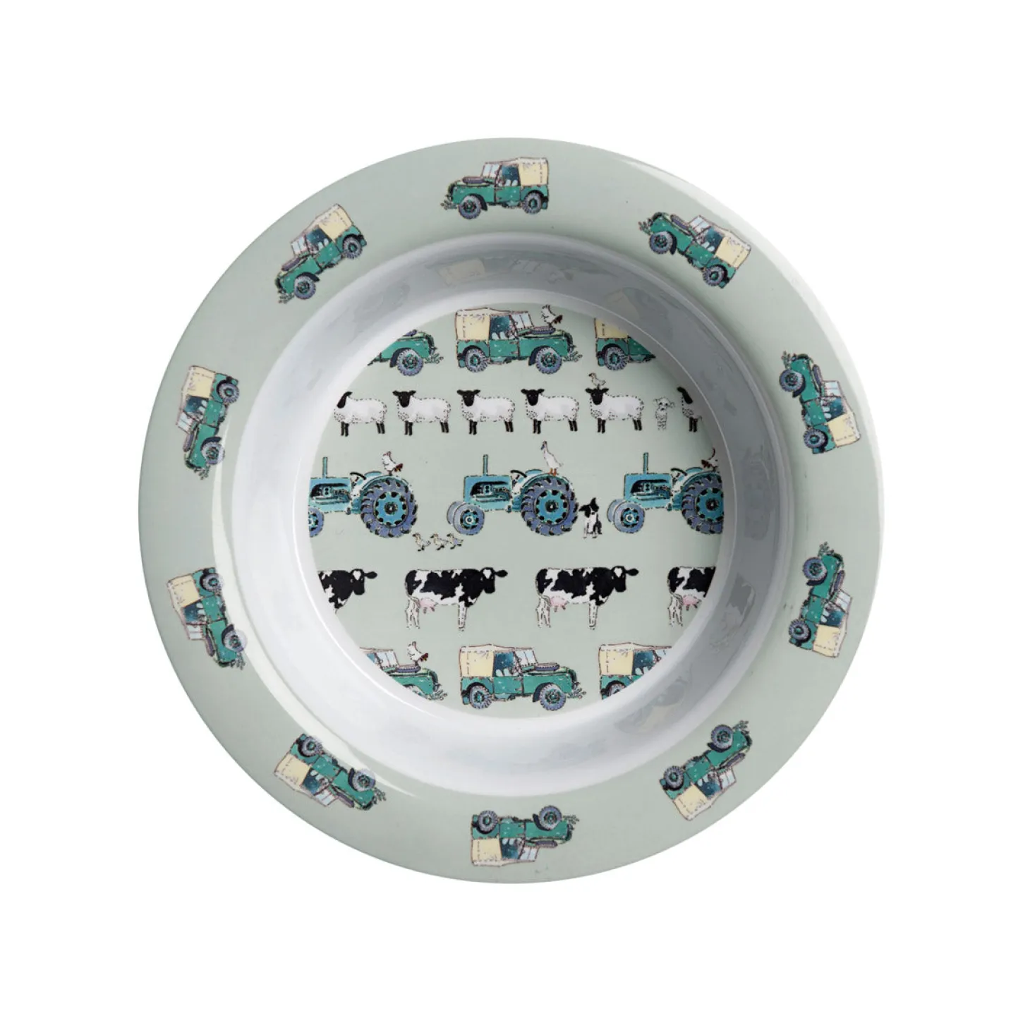 On The Farm Kids Melamine Set