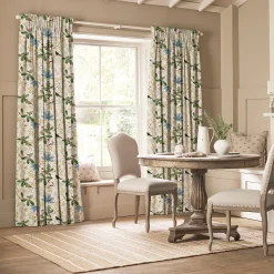 Orchard Birds Neutral Made to Measure Curtains
