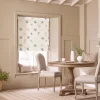 Orchard Birds Off White Made to Measure Roman Blind
