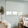 Oundle Blue Stripe Made to Measure Roman Blind
