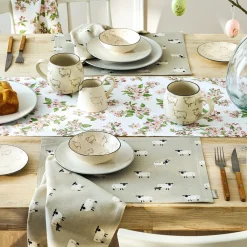 Sheep Fabric Placemats (Set of 2)