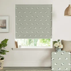 Sheep Sage Made to Measure Roman Blind
