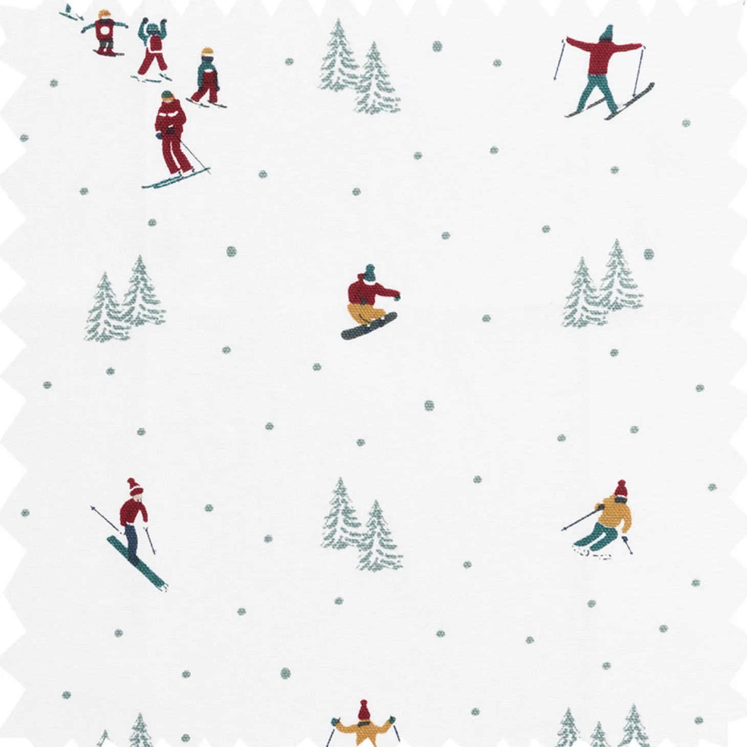 Skiing Fabric By The Metre
