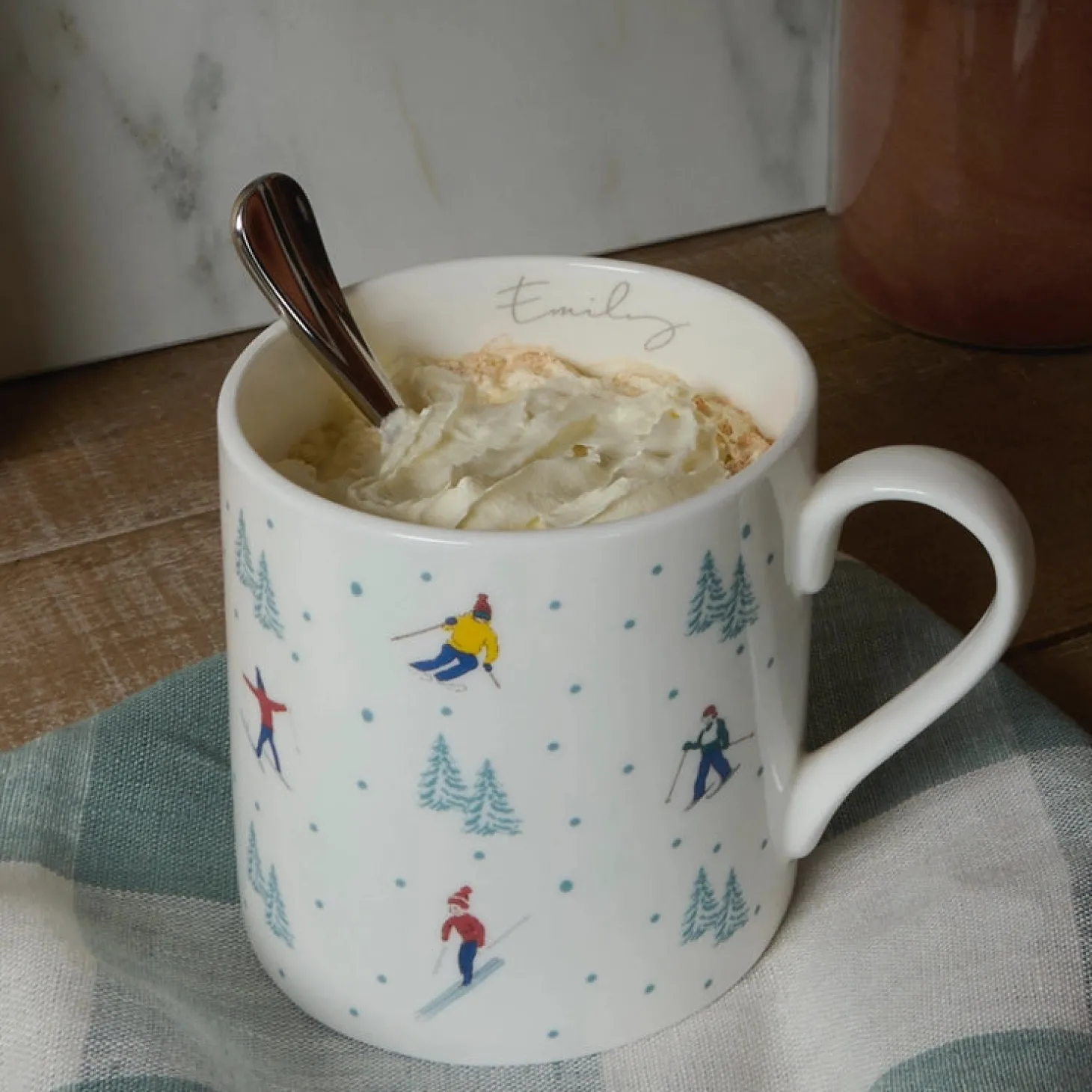 Skiing Mug