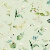 Wild Floral Soft Green Made to Measure Roman Blind